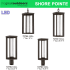 Shore Pointe Post and Pendant Collection